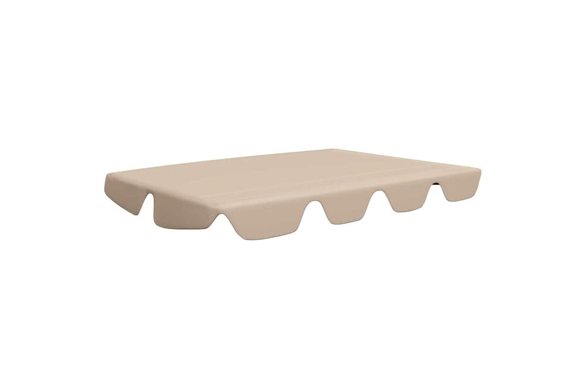 Vidaxl Replacement Canopy For Garden Swing Beige 188/168x145/110 Cm