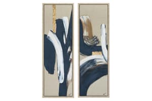 Radley Framed Canvas Print - Patrick St. Germain | Multicolour | 114 x 34 cm | Set of 2
