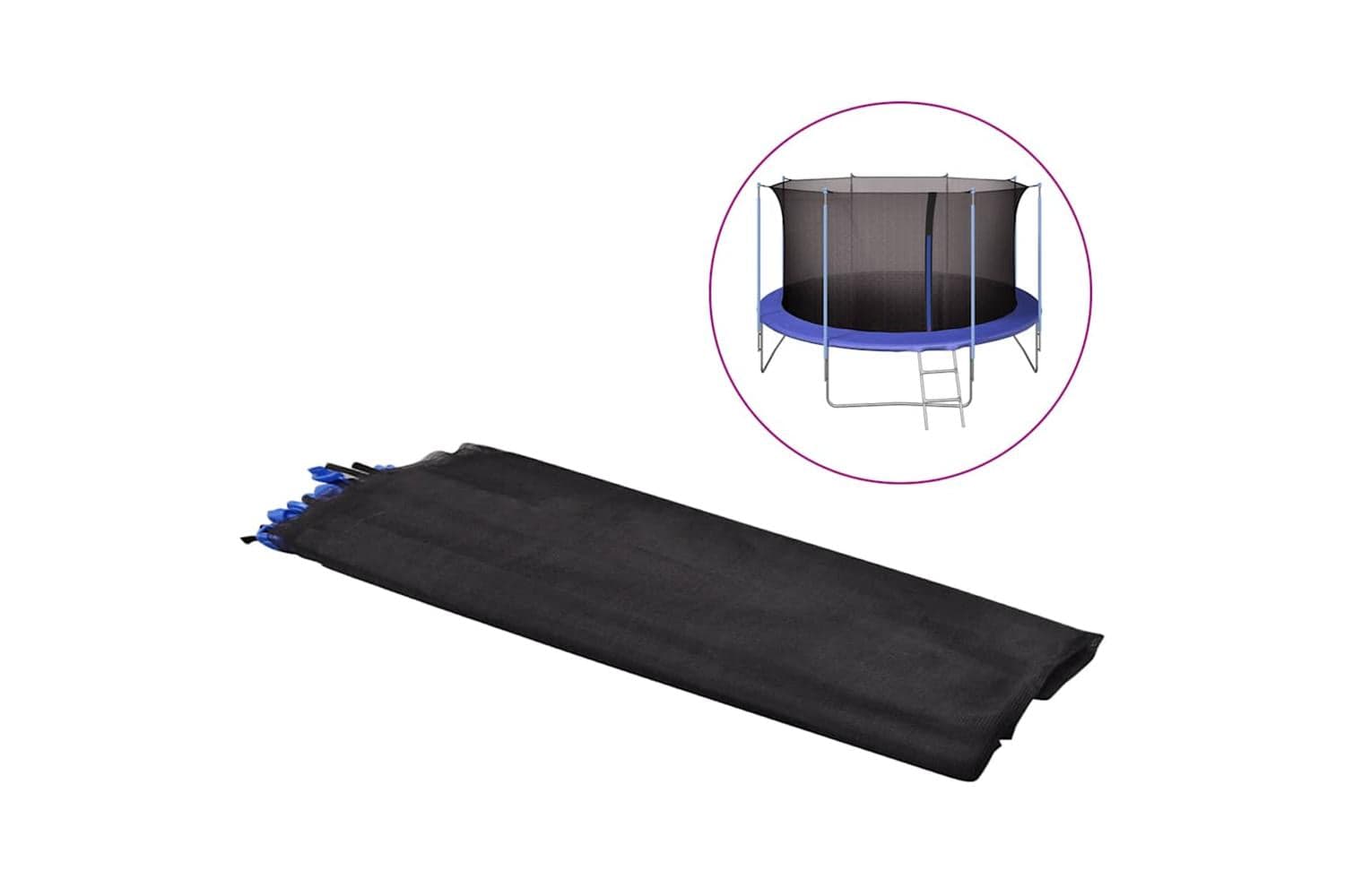 Vidaxl 142099 Safety Net For 3.96 M Round Trampoline