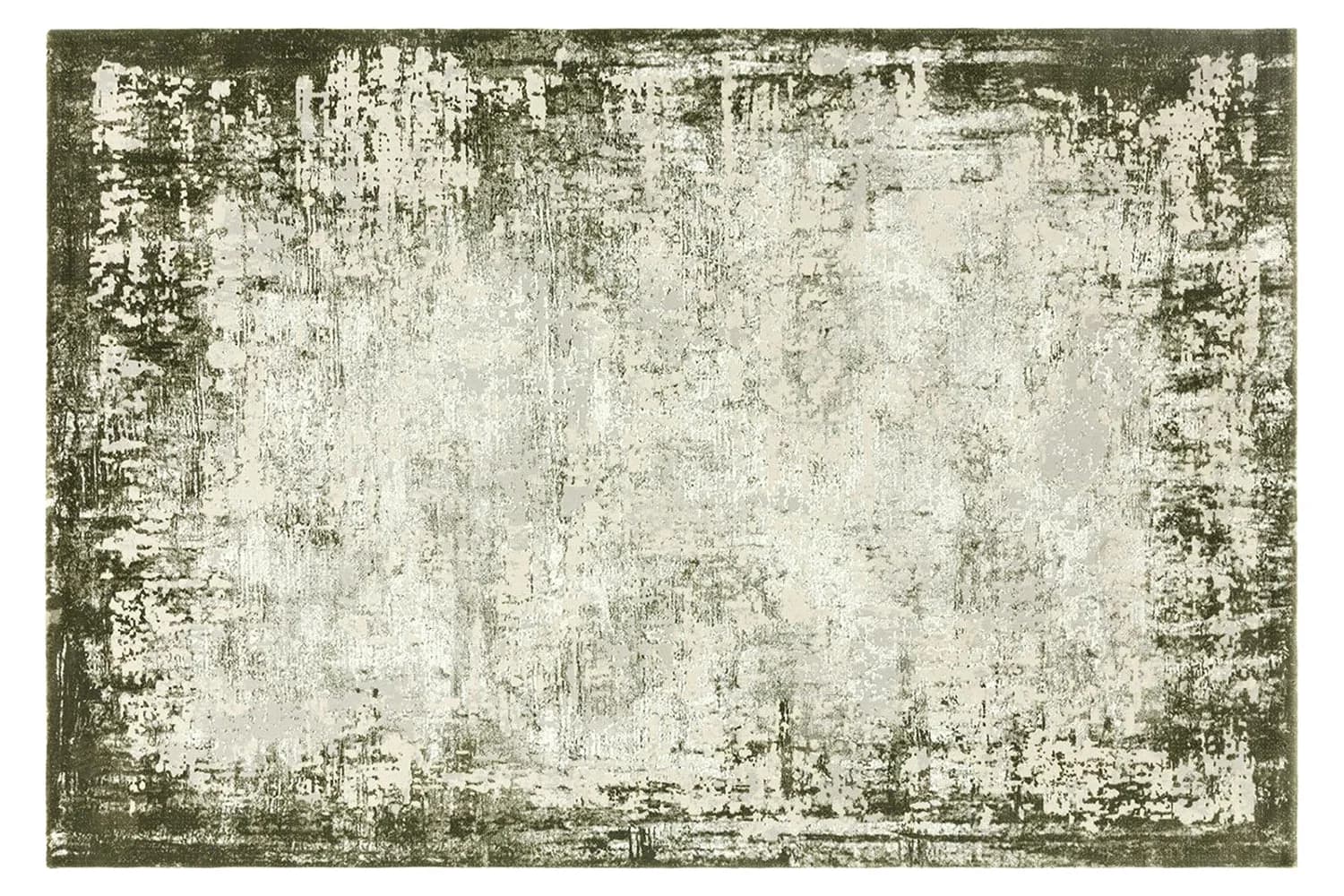 Adele Rug | Green Border | 80 x 150 cm