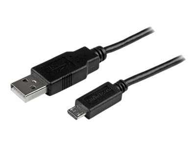 STARTECH.COM - StarTech 3m 10 ft Long Micro-USB Charge-and-Sync Cable -M/M - USB to Micro USB Charging Cable - 24 AWG (USBAUB3MBK) - USB cable - Micro-USB Type B to USB - 3 m