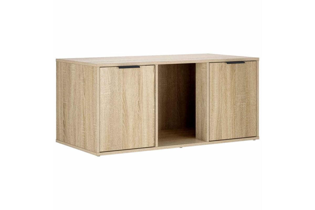 Vidaxl Cat Crate Furniture Sonoma Oak 100 X 49 X 45 Cm Engineered Wood