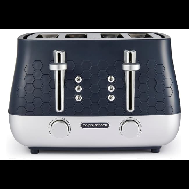 Morphy Richards Cassini 4 Slice Toaster | Outer Space Blue | 243021