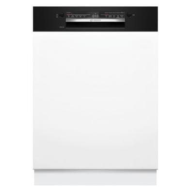 Bosch Series 2 Semi-Integrated Dishwasher - Smart Wi-Fi D-Rated Black control panel