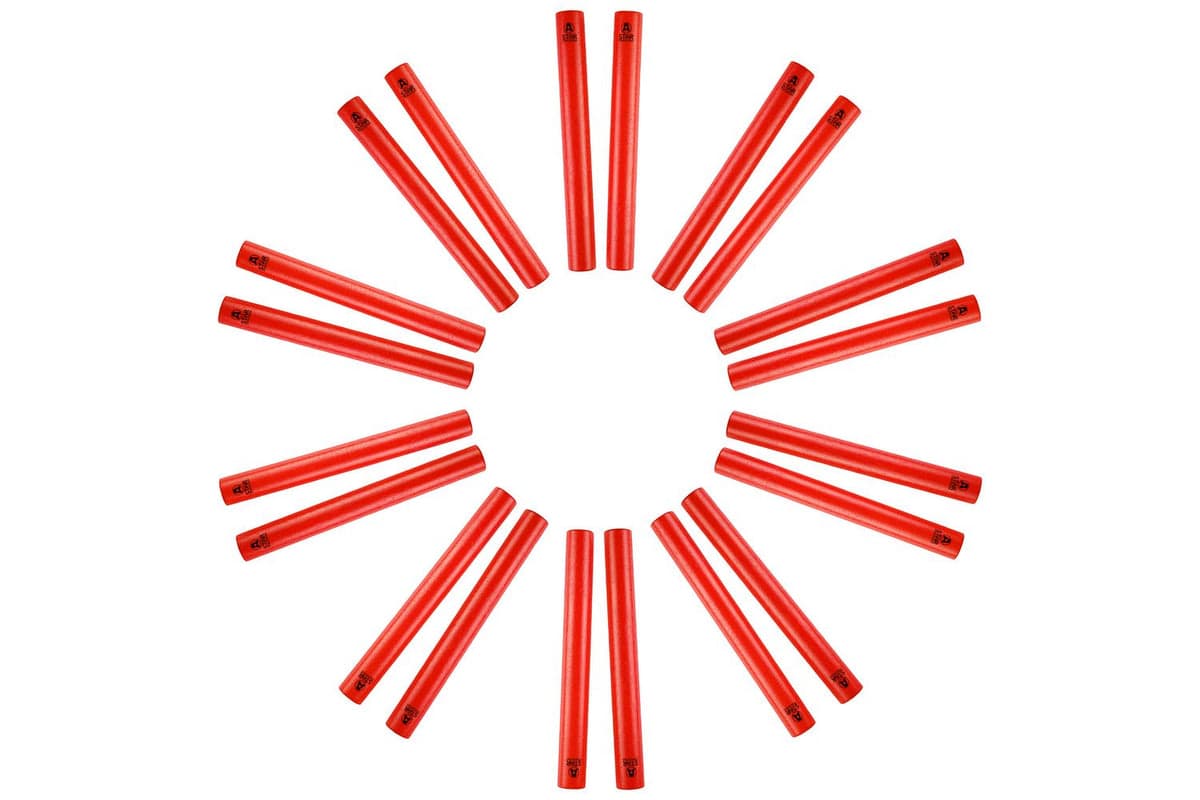 A-star Claves - Red - 10 Pairs