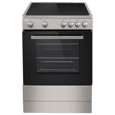 Refurbished 60cm Ceramic Single Cavity Cooker - Stainless Steel