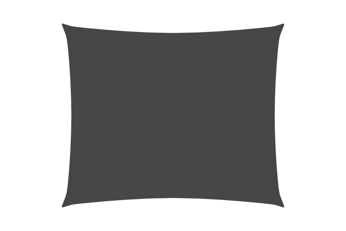 Vidaxl 135112 Sunshade Sail Oxford Fabric Rectangular 6x7 M Anthracite