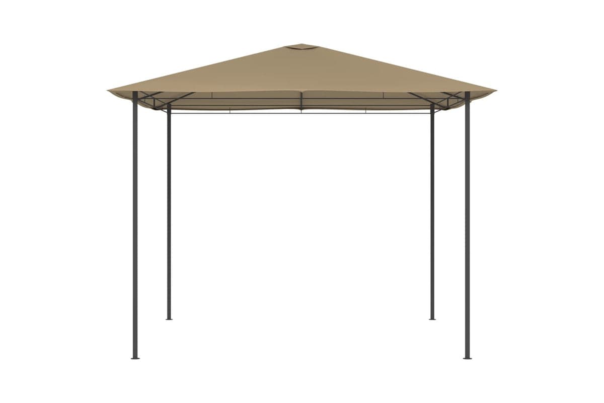Vidaxl 313609 Gazebo 3x3x2.6 M Taupe