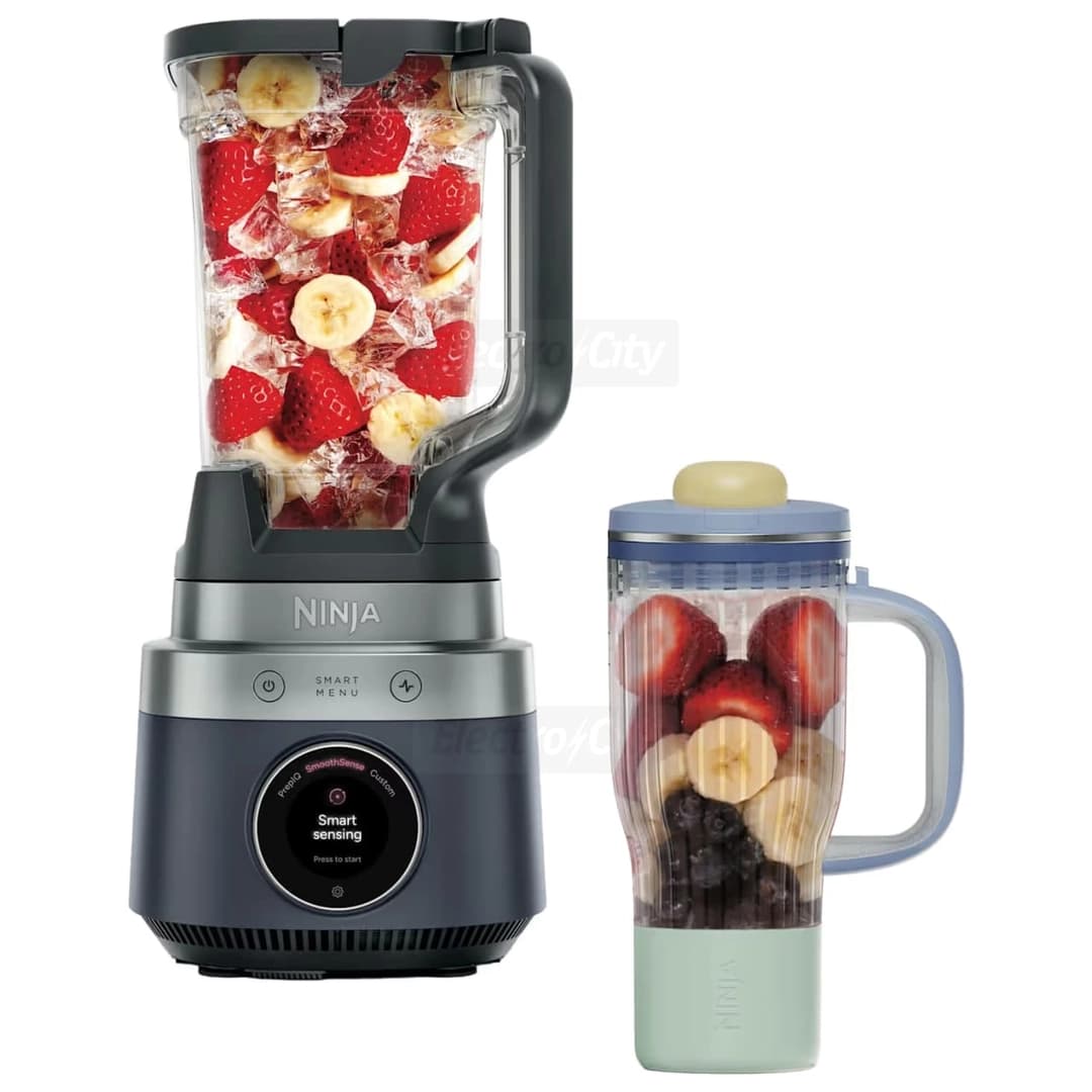 Ninja CrushBOSS 2-in-1 1200W Blender Duo with BlendBOSS Tumbler | Midnight Blue