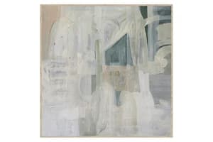 Halbert Framed Canvas - Edward View | Blue/Natural | 122 x 122 cm