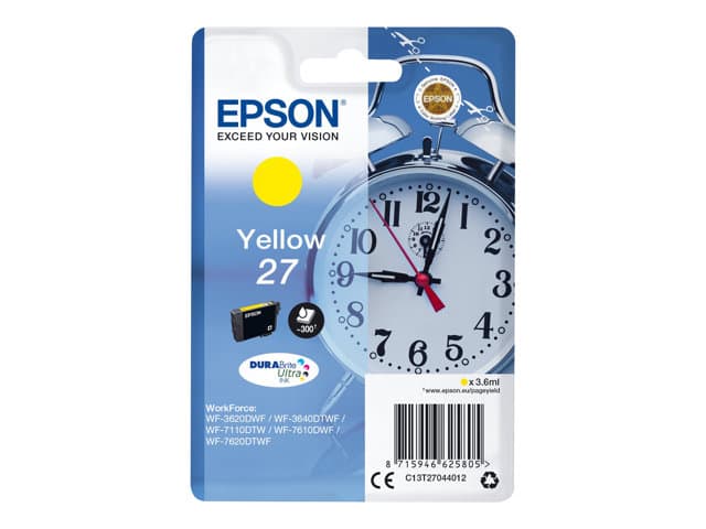 EPSON - 27 - yellow - original - ink cartridge