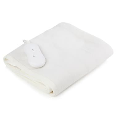 Warmnite King Electric Blanket, 70w x2, White | WN49004