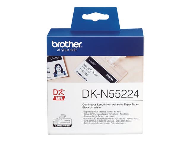 BROTHER - DKN55224 - tape - 1 roll(s) - Roll (5.4 cm x 30.5 m)