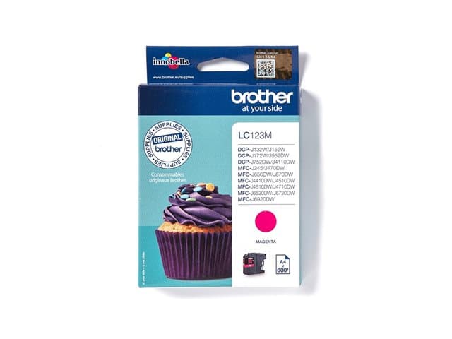 BROTHER - LC123M - High Yield - magenta - original - ink cartridge