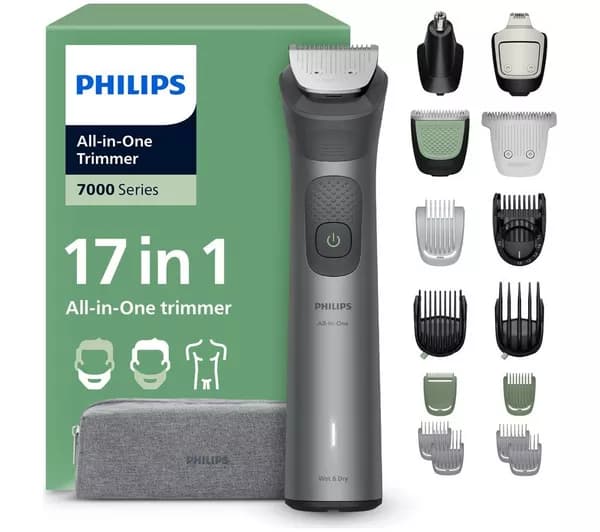 PHILIPS Series 7000 17-in-1 MG7941/15 Wet & Dry Multi Grooming Trimmer - Black