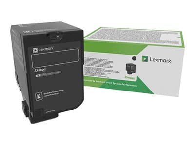 LEXMARK - Corporate - High Yield - black - original - toner cartridge - LCCP, LRP