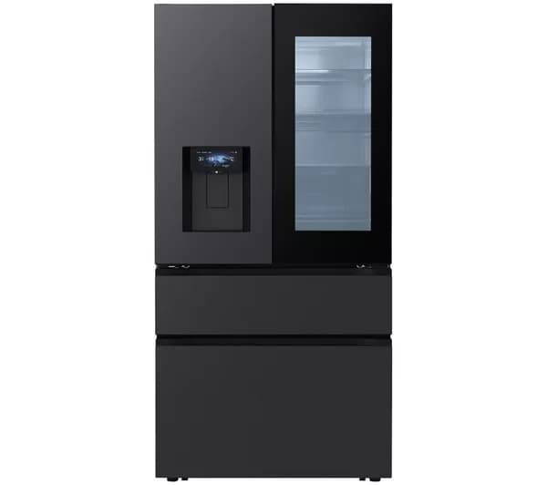 LG Fit & Max GMGW50DEEV American Style Smart Fridge Freezer – Essence Black Steel