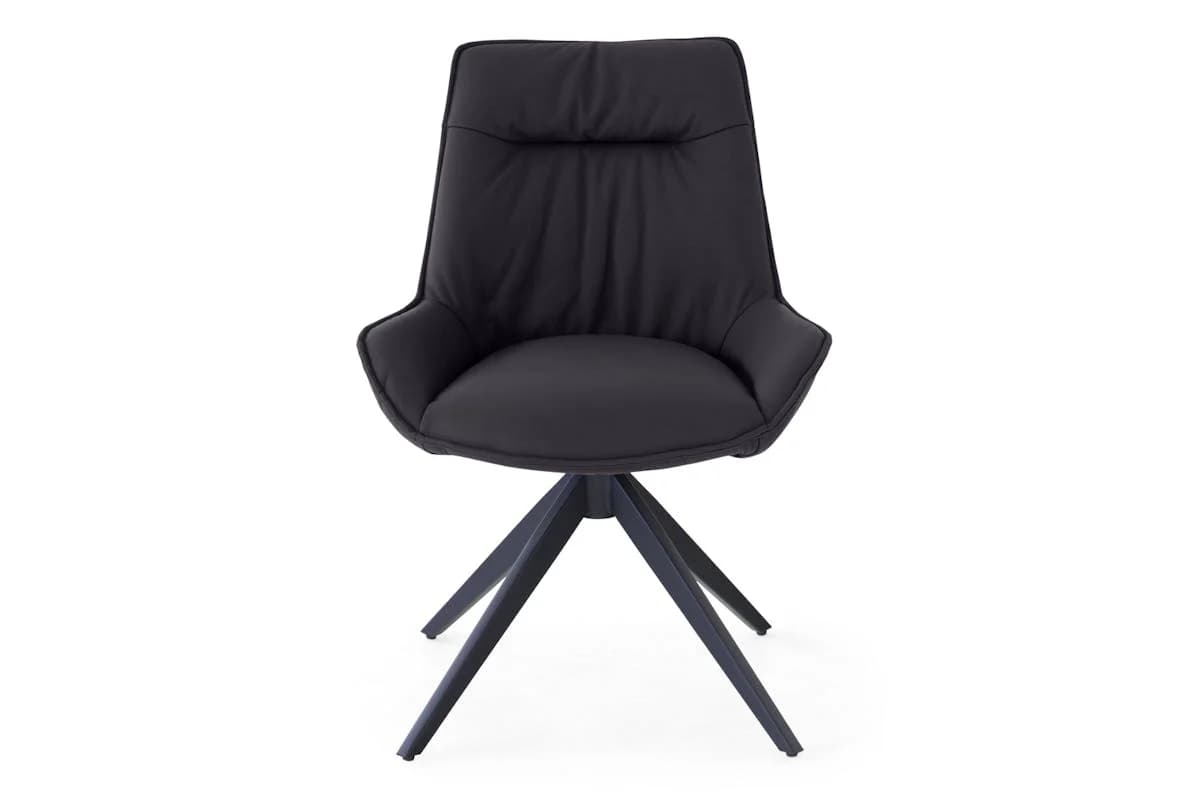 Kayleigh Dining Chair Swivel Leather