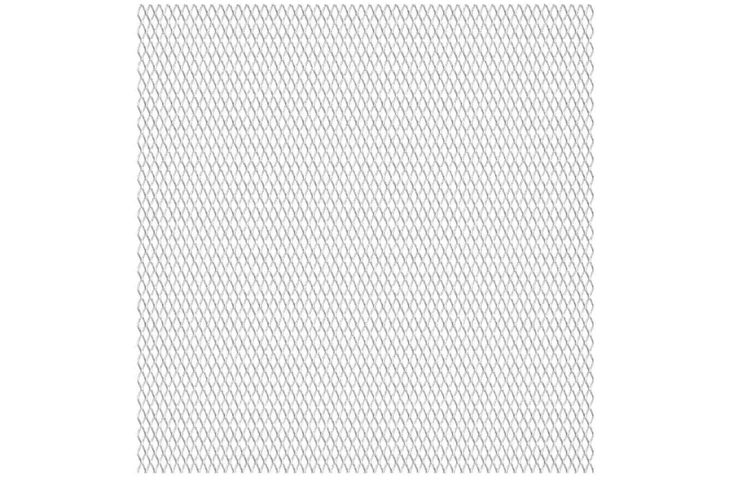 vidaXL 142284 Garden Wire Fence Stainless Steel 50x50cm 45x20x4mm