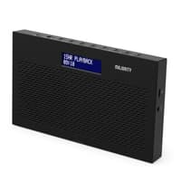 Majority Histon Portable DAB/FM Radio, Black | CB24-DAB-2