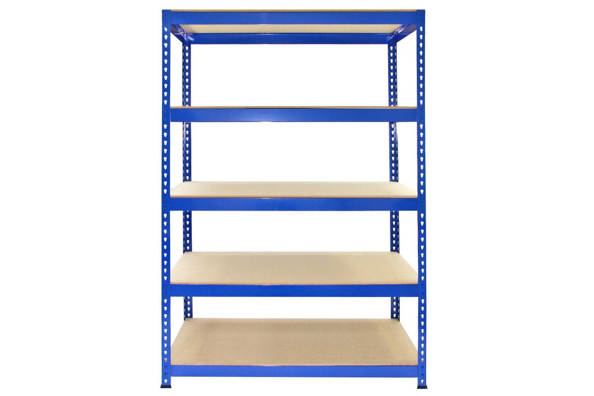 Monstershop 3 x Q-Rax 120 x 50 x 180cm Racking Units | Blue