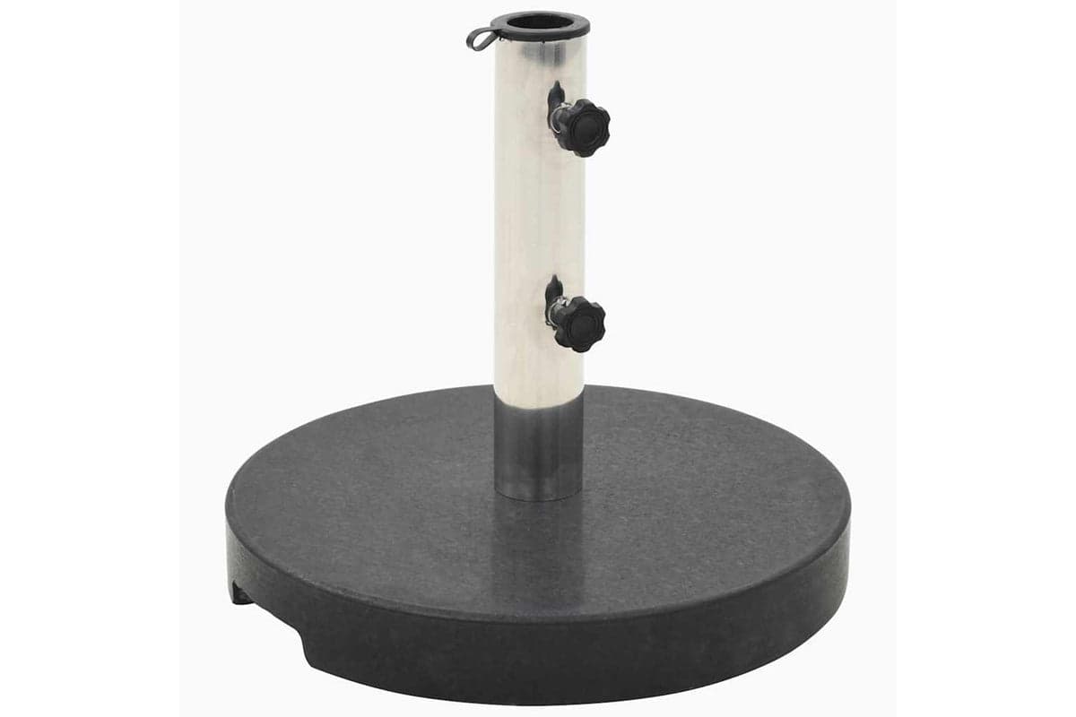 Vidaxl 45068 Parasol Base Granite 20 Kg Round Black