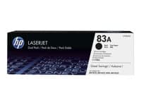 HP - 83A - 2-pack - black - original - LaserJet - toner cartridge (CF283AD)