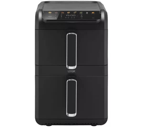 LOGIK L10AFB26 Double Stack Air Fryer - Black
