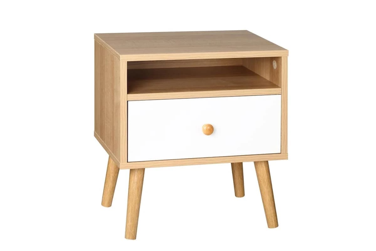 Homcom | 831-479 | Lamp Table with Console & Storage