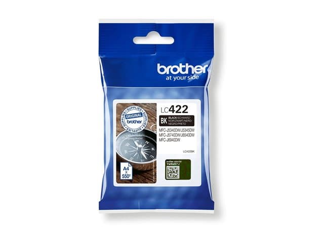 BROTHER - LC422 - black - original - ink cartridge