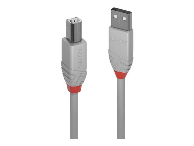 Lindy - Anthra Line - USB cable - USB to USB Type B - 1 m