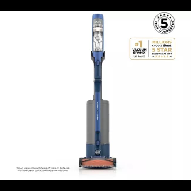 Shark PowerDetect Speed Luxe Collection Clean & Empty Cordless Vacuum - Ultramarine | IA3241UKT