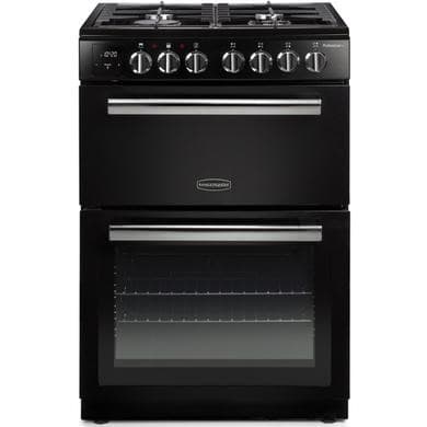 Rangemaster Professional Plus 60cm Dual Fuel Cooker - Black