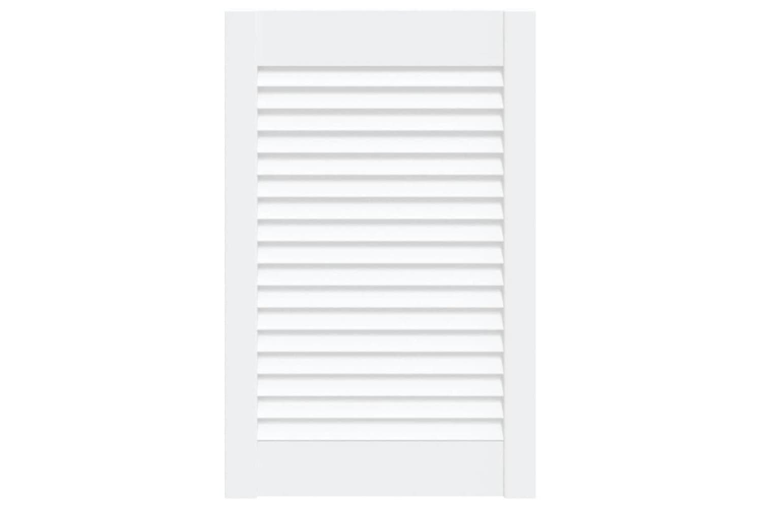 Vidaxl Louvred Door Solid Pine Wood