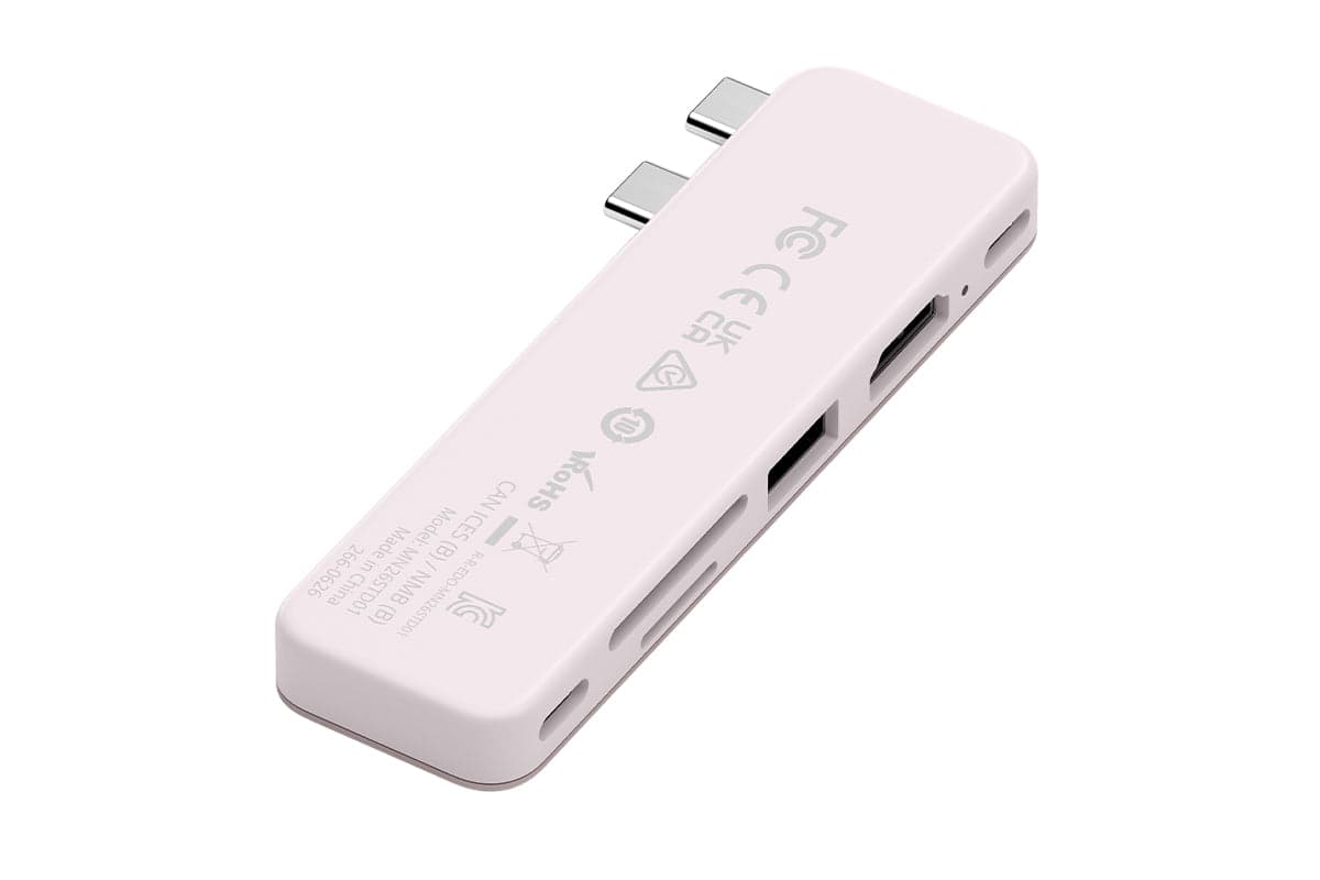 Satechi USB-C Snap Hub | Blush