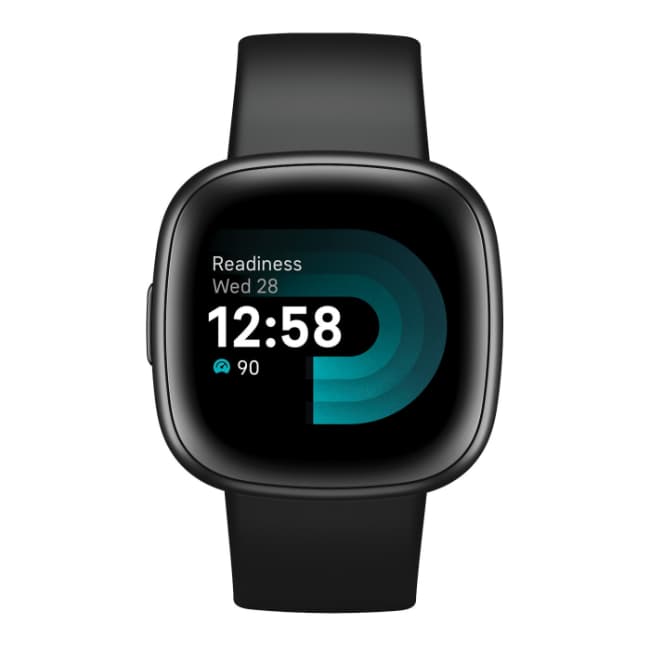 Fitbit Versa 4 Smartwatch - Black / Graphite Aluminium | FB523BKBK