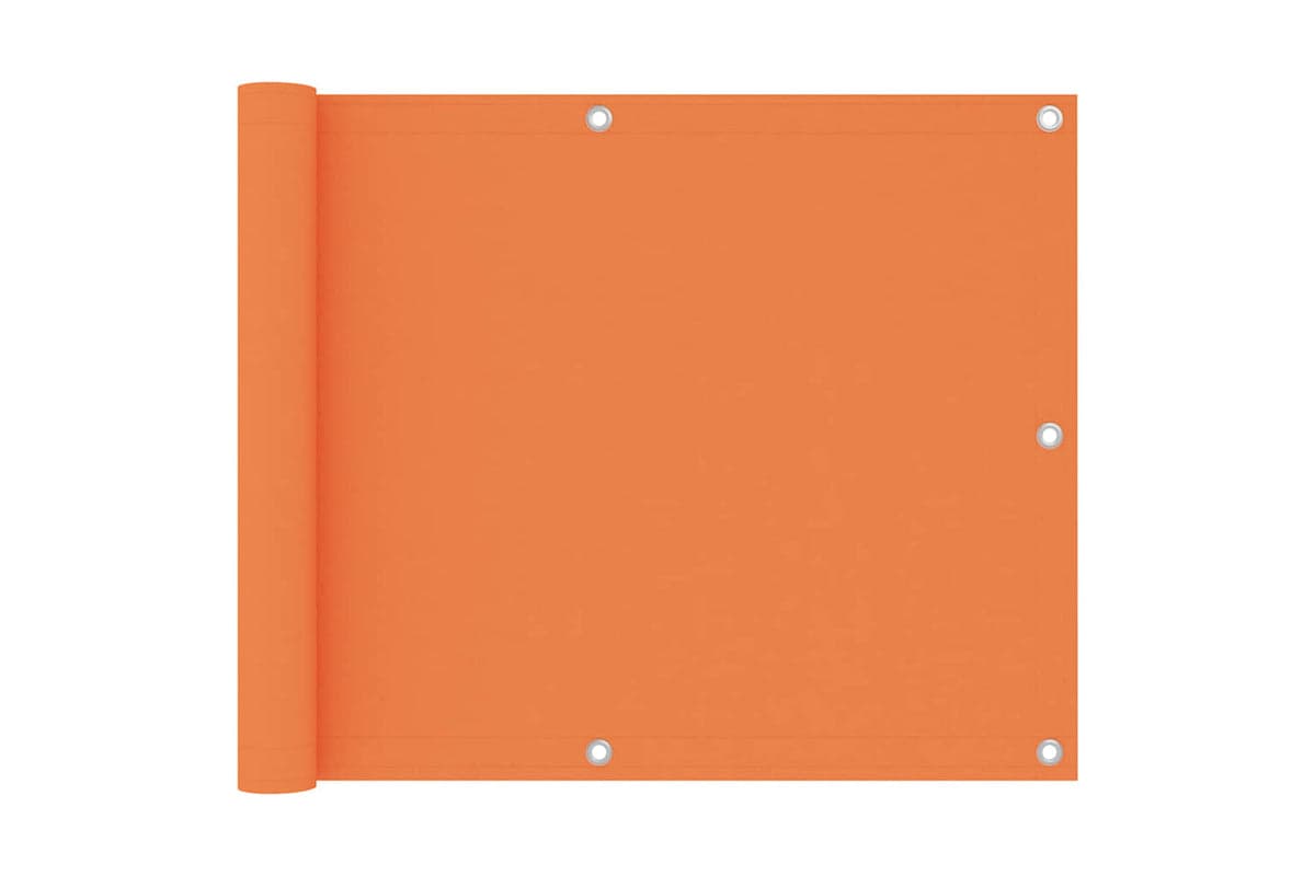 vidaXL 135044 Balcony Screen Orange 75x300cm Oxford Fabric
