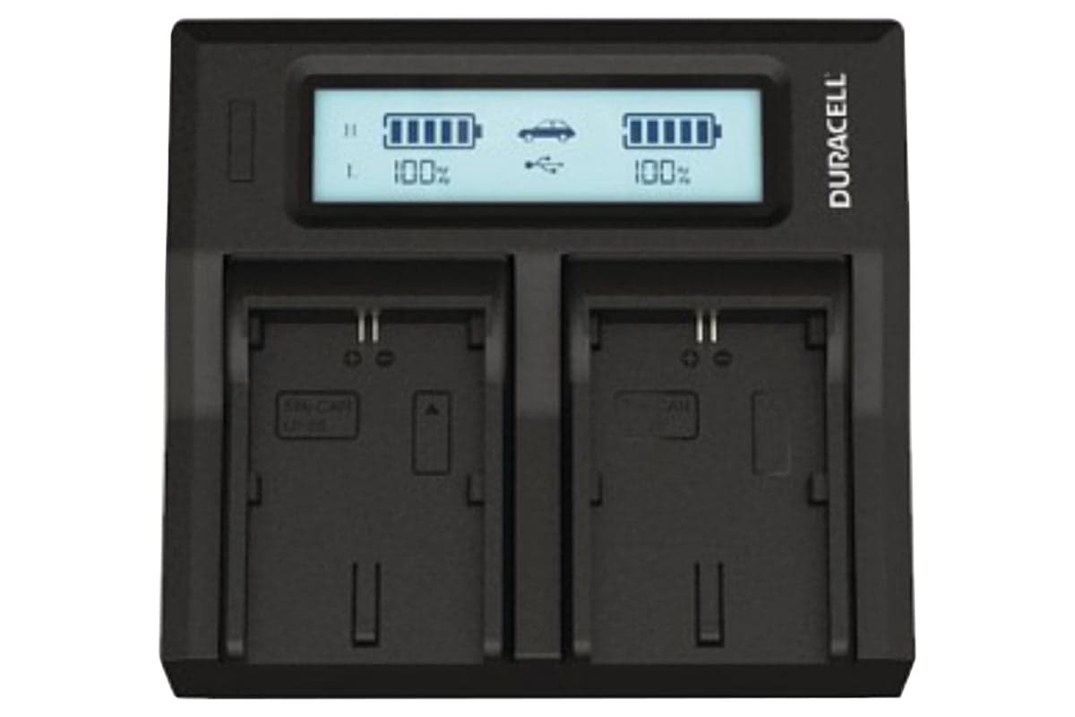 Duracell LED Dual DSLR Battery Charger