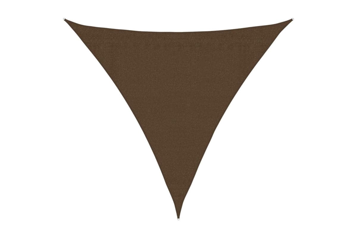Vidaxl 311803 Sunshade Sail Brown 3.6x3.6x3.6 M Hdpe