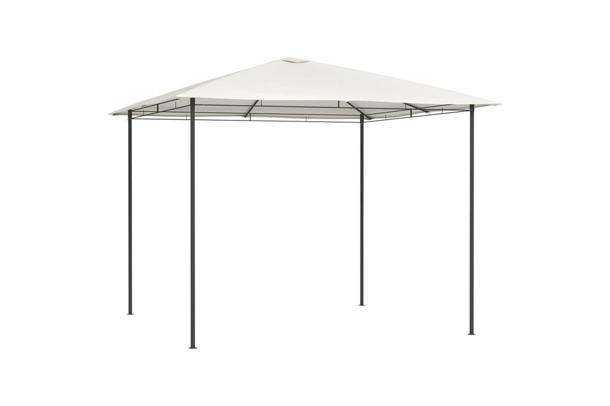 Vidaxl 313608 Gazebo 3x3x2.6 M Cream