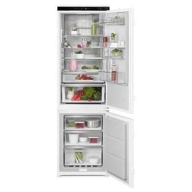 GRADE A1 - AEG Series 8000 249 Litre 70/30 Built In Fridge Freezer