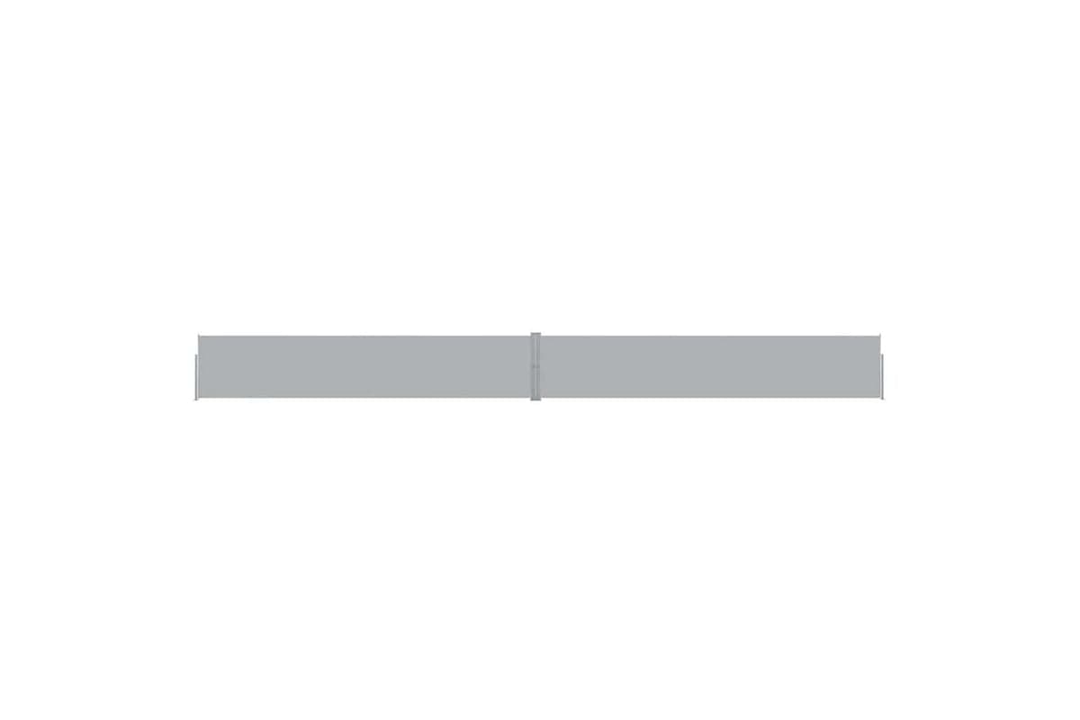 vidaXL 313389 Patio Retractable Side Awning 140x1200cm Anthracite