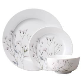Cotton Blossom 12 Piece Plate Set