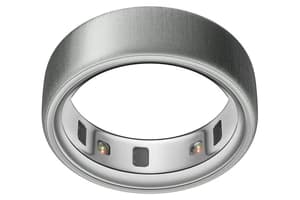Oura Ring 4 | Size 8 | Brushed Silver