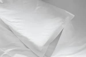The Linen Room | 500TC Cotton Percale Pillowcase | White