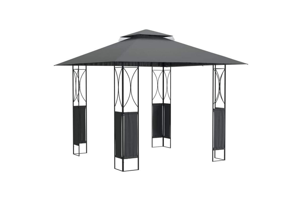 vidaXL 360141 Gazebo With Roof Anthracite 300x300x270cm Steel