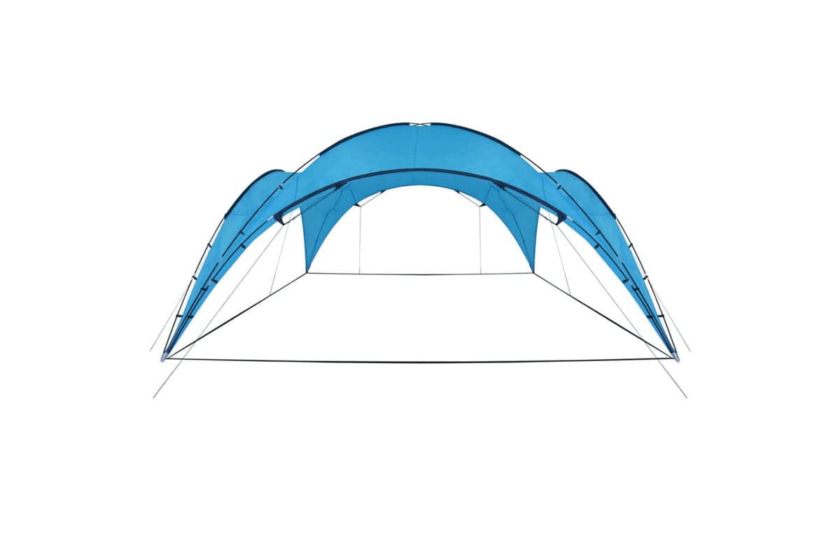 vidaXL 91570 Party Tent Arch 450x450x265cm Light Blue