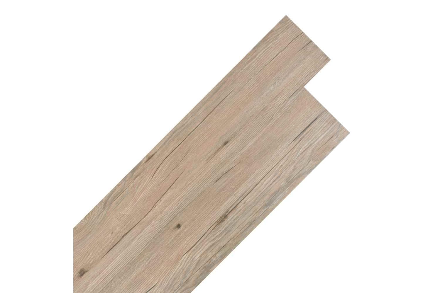 Vidaxl Self-adhesive Pvc Flooring Planks 5.21 Sq M 2 Mm Oak Brown