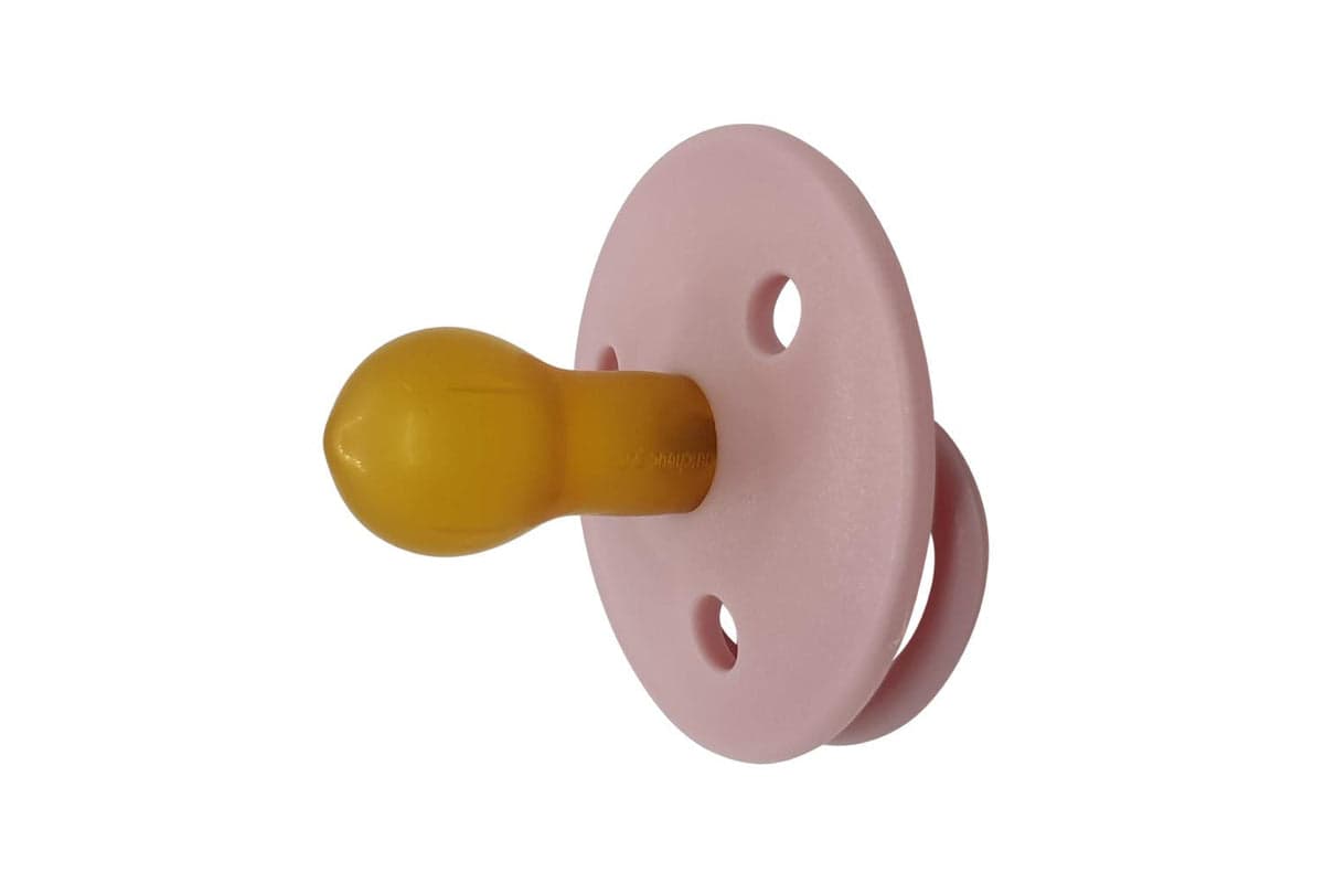Mininor Round Latex Soother | 0m+ | Red