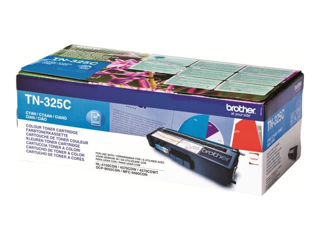 BROTHER - TN325C - cyan - original - toner cartridge
